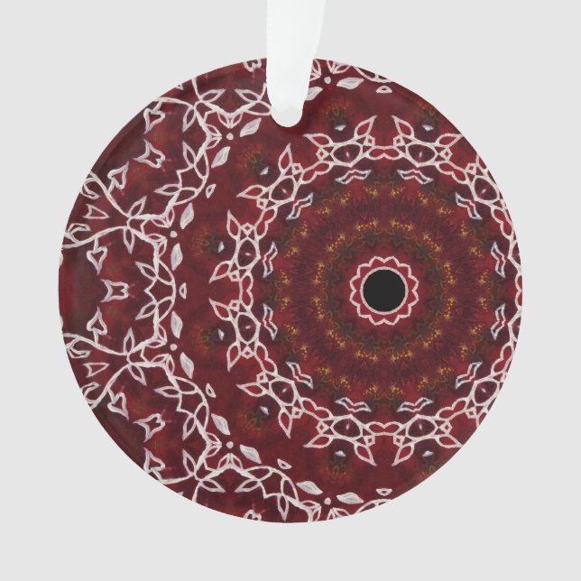 The Scarlet Labyrinth Ornament (Front)