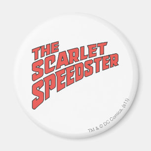 The Scarlet Speedster Logo Magnet