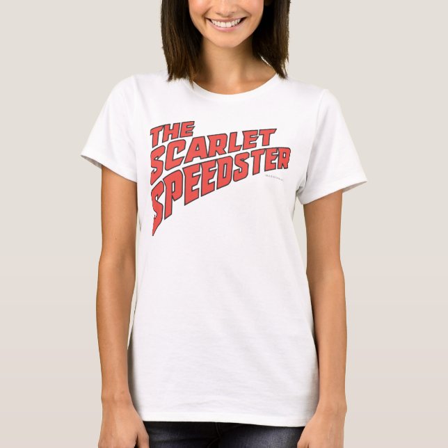 The Scarlet Speedster Logo T-Shirt (Front)