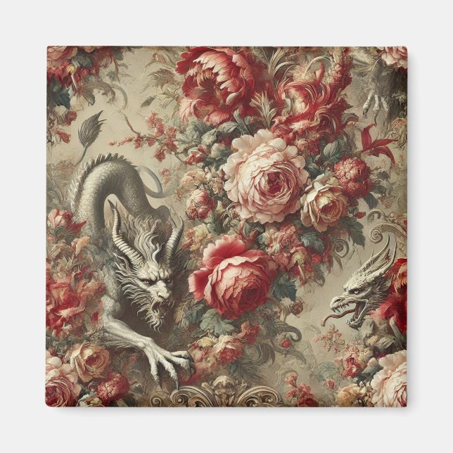 The Scarlet Thicket – Gothic Mythic Design Magnet (Front)