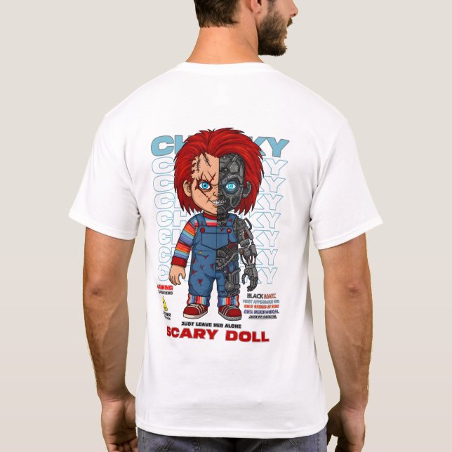 The scary doll T-Shirt (Back)