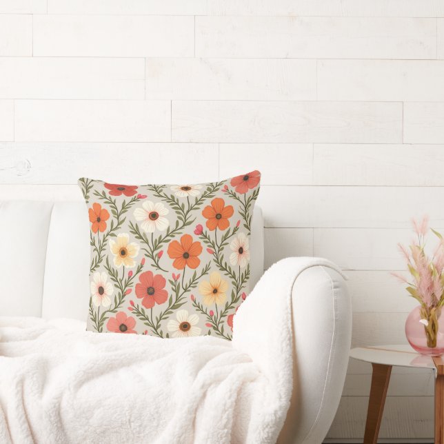 the scent of flowers cushion (Couch)
