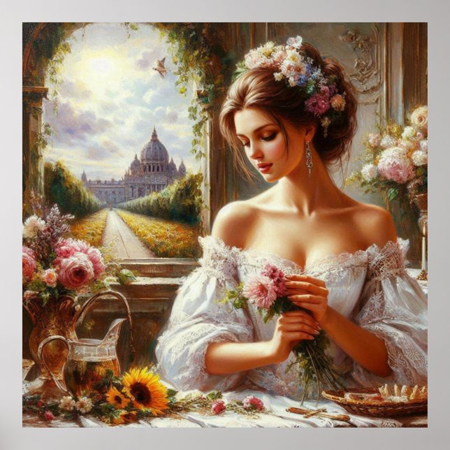 The scent of flowers poster (Front)