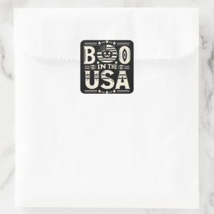 The Scent of Heritage and Halloween Square Sticker