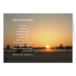 The Scent of Sunshine