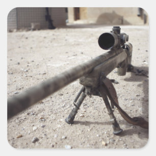 The Schmidt & Bender M-854155 DS Square Sticker