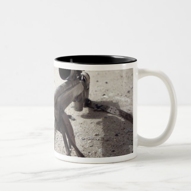 The Schmidt & Bender M-854155 DS Two-Tone Coffee Mug (Right)