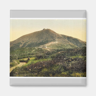 The Schneekoppe, with Kammpartie, Riesengebirge, G Magnet