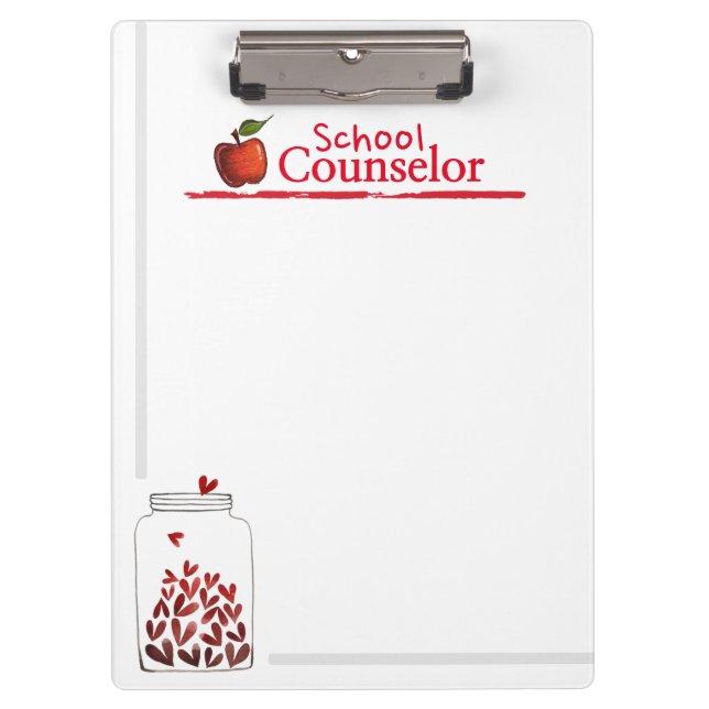 The School Counsellor's Clipboard (Front)