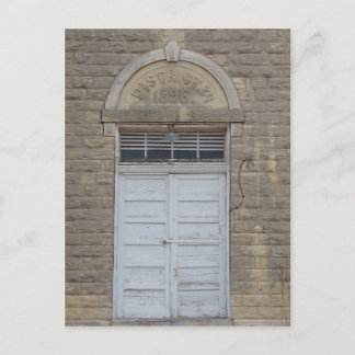 The School House Door Postcard