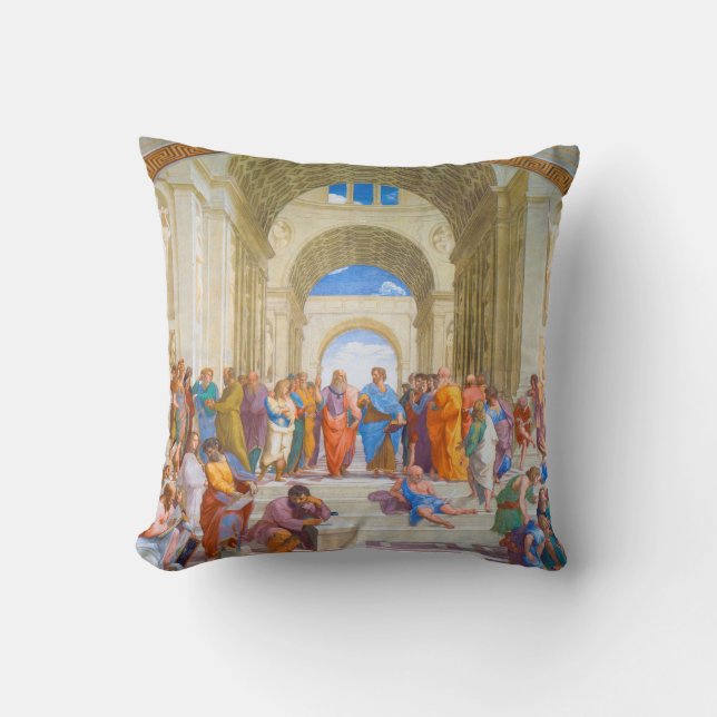 The School of Athens, Raphael Cushion (Front)