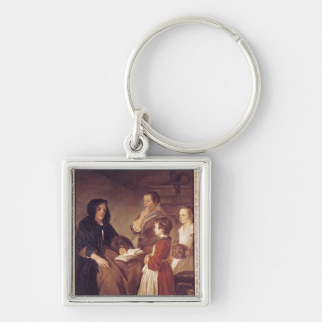 The Schoolmistress Key Ring (Front)