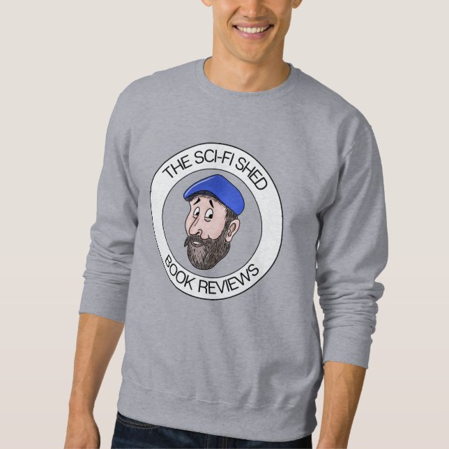 The Sci-Fi Shed Book Review Sweatshirt (Front)