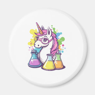The Scientist Unicorn (1) Magnet