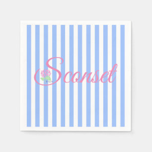 The Sconset/Nantucket Blue Stripe Napkin