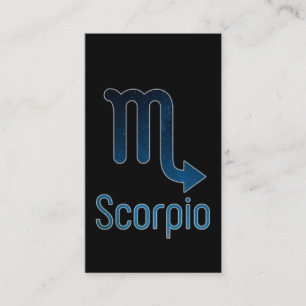 The Scorpio Constellation - Galaxy Business Card