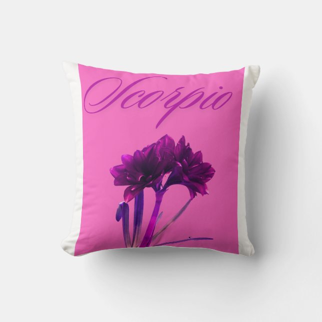 The Scorpio Woman Cushion (Front)
