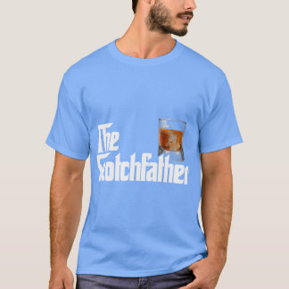 The Scotchfather Scotch Father Dad Fathers Day Dri T-Shirt