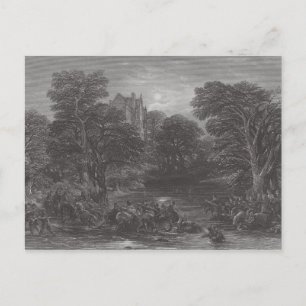 The Scots pursued after the Battle of Preston Postcard