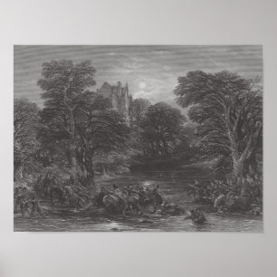 The Scots pursued after the Battle of Preston Poster