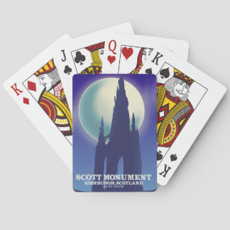 The Scott Monument, Edinburgh,Scotland Playing Cards