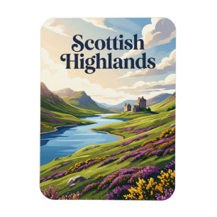 The Scottish Highlands Scotland Magnet