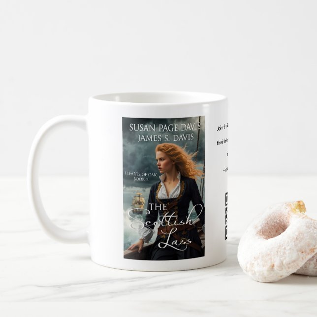 The Scottish Lass Coffee Mug (With Donut)