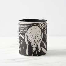 The Scream (1895) Edvard Munch Woodcut Fine Art