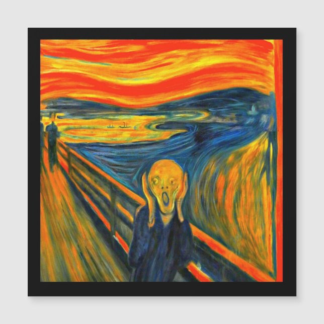 The Scream by Edvard Munch, (Front)