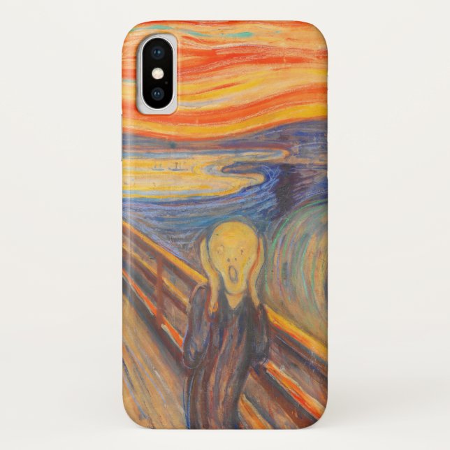 The Scream by Edvard Munch Case-Mate iPhone Case (Back)