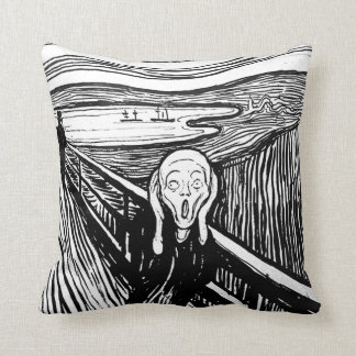 The Scream by Edvard Munch Cushion