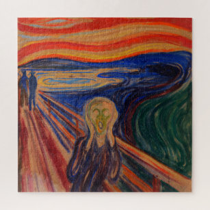 The Scream by Edvard Munch Jigsaw Puzzle