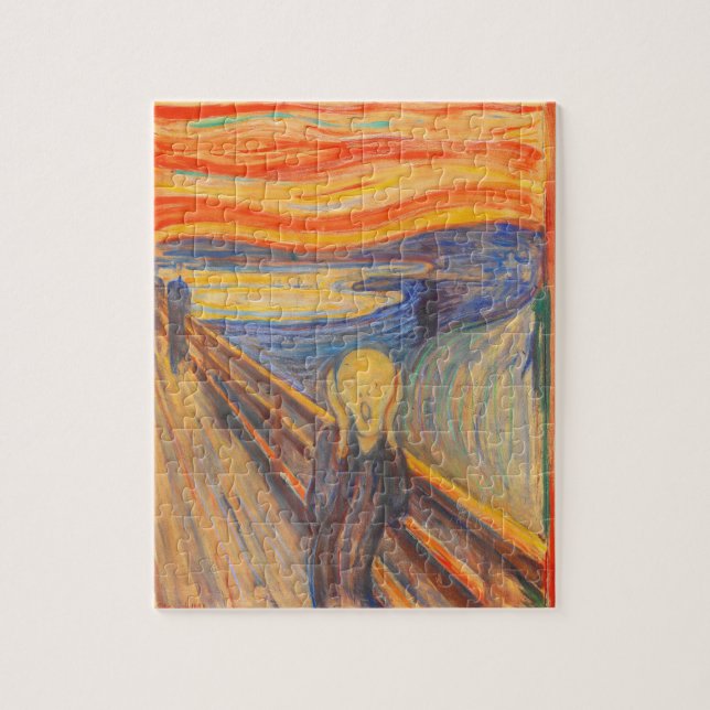 The Scream by Edvard Munch Jigsaw Puzzle (Vertical)
