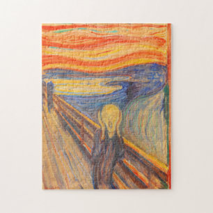 The Scream by Edvard Munch Jigsaw Puzzle