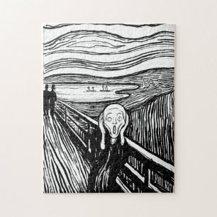 The Scream by Edvard Munch Jigsaw Puzzle