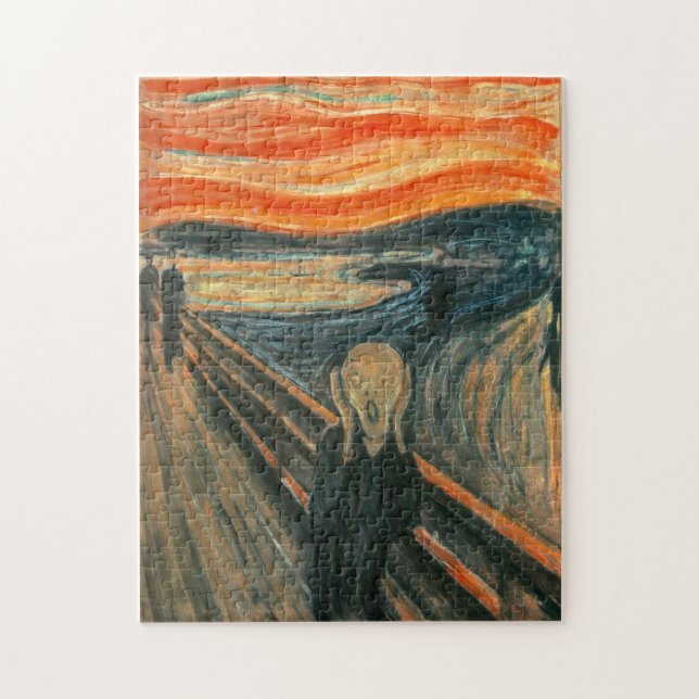 The Scream by Edvard Munch Jigsaw Puzzle (Vertical)