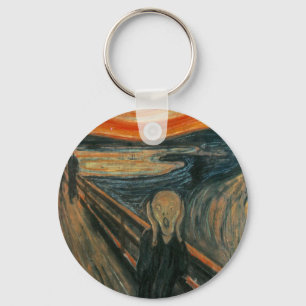 The Scream by Edvard Munch Key Ring