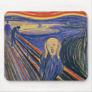 The Scream by Edvard Munch Mouse Mat