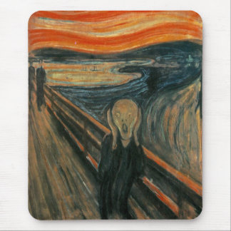 The Scream by Edvard Munch Mouse Mat