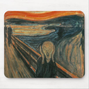 The Scream by Edvard Munch Mouse Mat