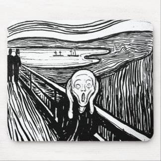 The Scream by Edvard Munch Mouse Mat