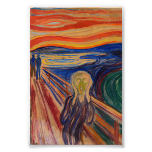 The Scream by Edvard Munch Photo Print
