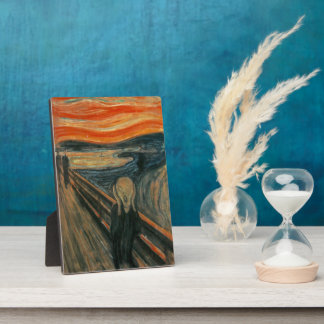 The Scream by Edvard Munch Plaque