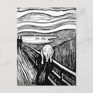 The Scream by Edvard Munch Postcard