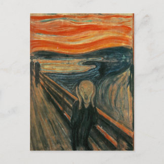 The Scream by Edvard Munch Postcard