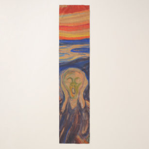 The Scream by Edvard Munch Scarf