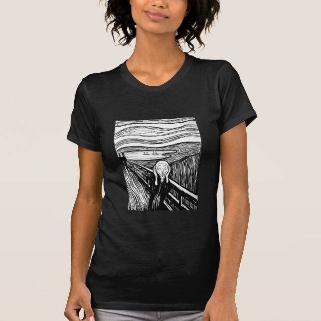 The Scream by Edvard Munch T-Shirt (Front)