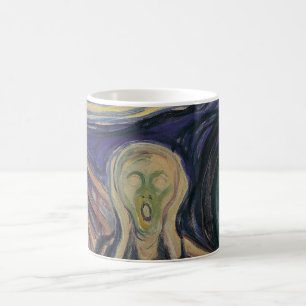 The Scream by Edvard Munch, Vintage Expressionism Coffee Mug