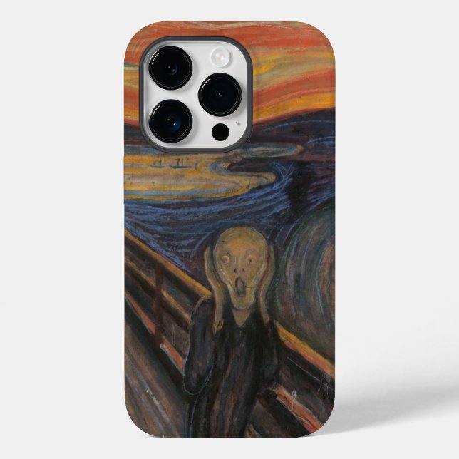 The Scream by Munch Case-Mate iPhone Case (Back)