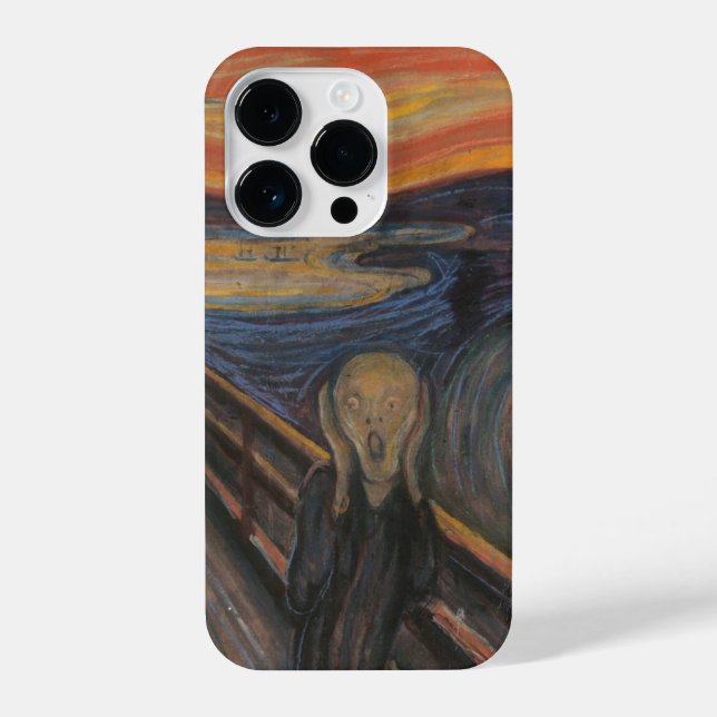 The Scream by Munch iPhone Case (Back)